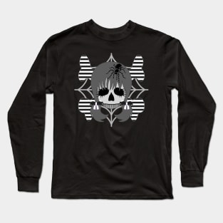 Girl Skull and Crossbones Long Sleeve T-Shirt